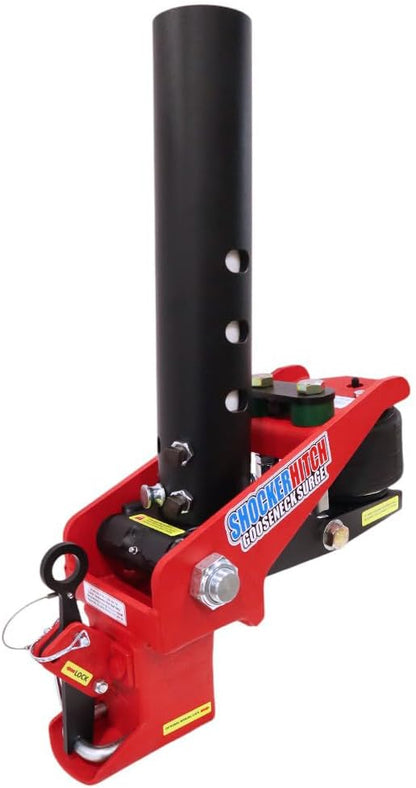 Shocker 30K Gooseneck Surge Air Hitch & Shift Lock Coupler