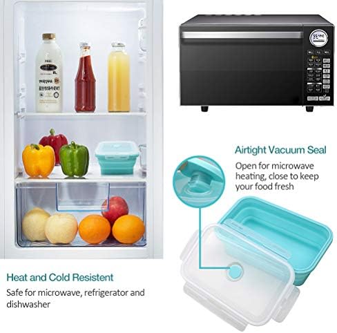 Alimat PluS 3 Pack 27oz Silicone Collapsible Food Storage Containers