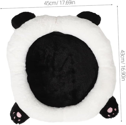 GLEAVI Cute Panda Car Seat Cushion Lumbar Support for Adults Easy to Install Comfortable Driving Accessory for Christmas and Birthdays