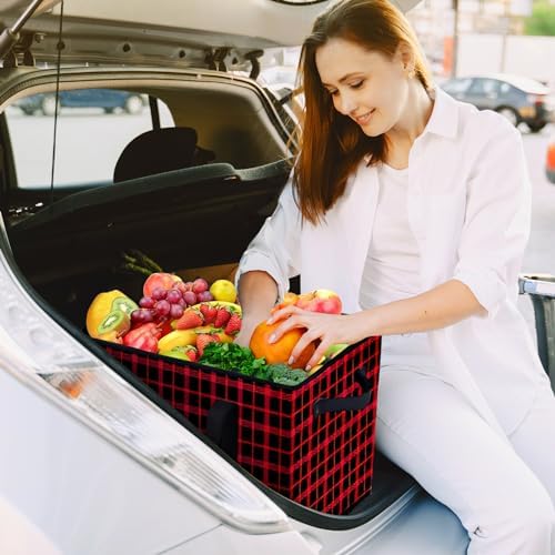 Reusable Grocery Bags 3 Pack, Foldable & Water Resistant Shopping Bags