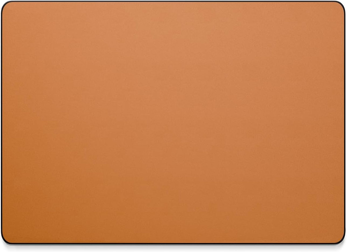 Jotsome Leather Desk Pad Mat, Non-Slip Desk Blotter Pad - Desk Protector for Office, Home, Lap Desk, Laptop, and Desktop, Gift for The Holidays or Christmas (Tan, 17" x 12")