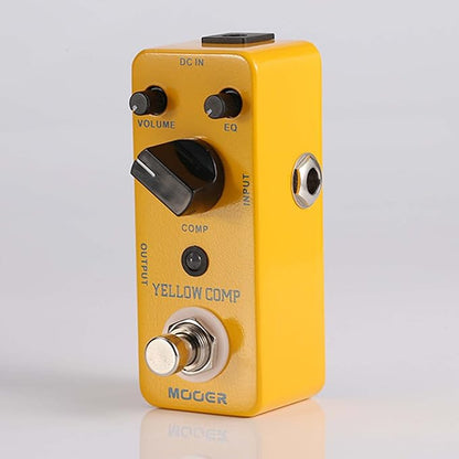 MOOER Yellow Compressor Comp guitar pedal bass compressor, True Bypass guitar