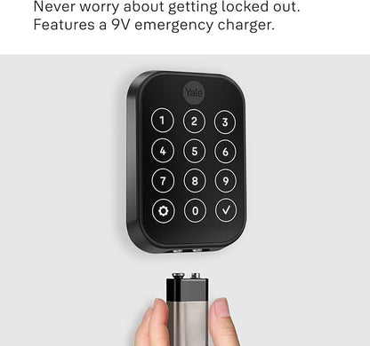 Yale Assure Lock 2 with Wi-Fi – Black Suede Smart Lock