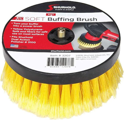 Shurhold 6-½" Soft Brush f/Dual Action Polisher