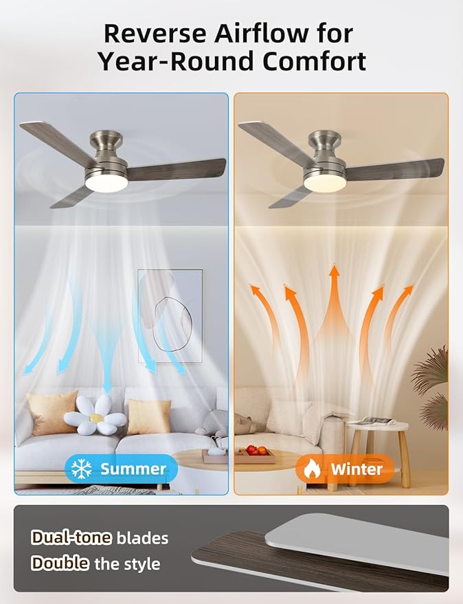 Homlit 42 inch RGB Ceiling Fan