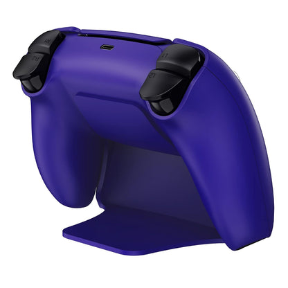 PlayVital 2 Pack Controller Display Stand for ps5, Gamepad Stand Desk Holder for ps5 Controller Accessories with Rubber Pads, Galactic Purple