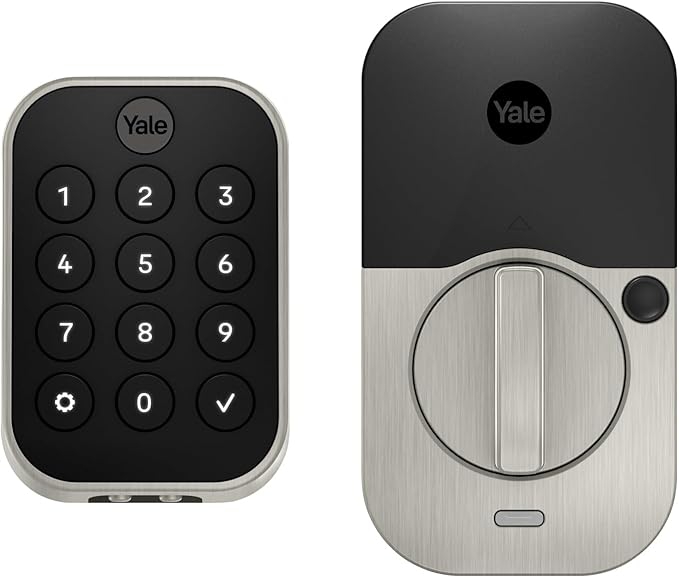 Yale Assure Lock 2 Deadbolt, Satin Nickel Keyless Entry Door Lock