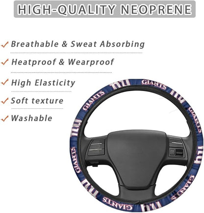 Universal Car Steering Wheel Cover, Automotive Vehicle Accessory (L-FXPT-JR)