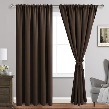JIUZHEN Blackout Curtains for Bedroom