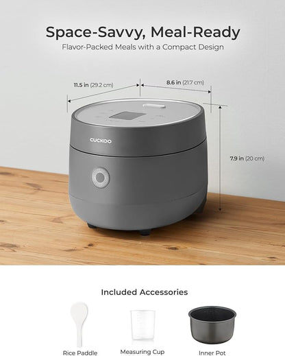 CUCKOO Micom Rice Cooker 3-Cup Uncooked / 6-Cup Cooked