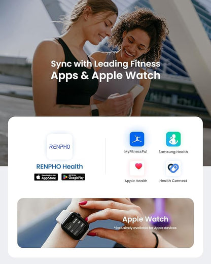 RENPHO Smart Scale for Body Weight, Digital Bathroom Scale BMI Weighing