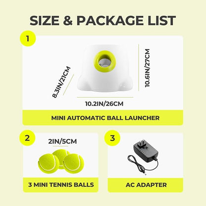 ALL FOR PAWS Original Dog Automatic Ball Launcher for Small and Medium Dogs