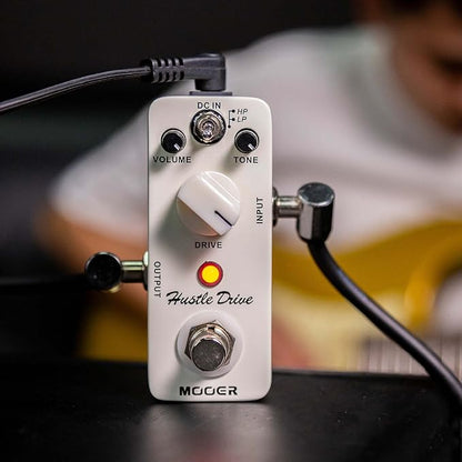 MOOER Hustle Drive Electric guitar distortion pedal, 2 working modes: high/low