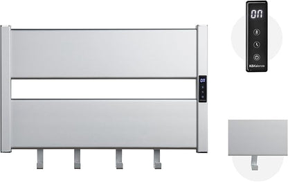 K&KALONZO Towel Warmer for Bathroom, Wall-Mounted Heated Towel Rack