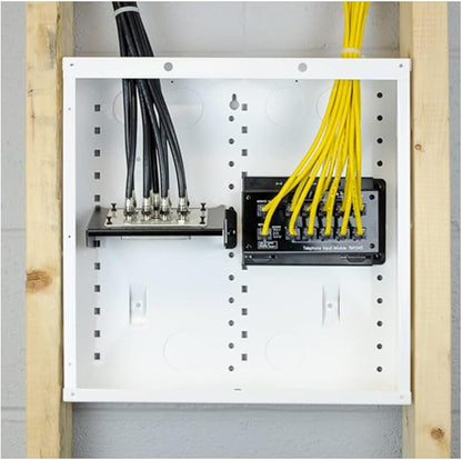 Legrand - OnQ 14 Inch Cable Management, Structured Media Box, In-Wall Enclosure