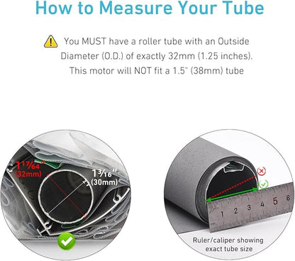 Rollerhouse Motor Only for 1.25" Tube