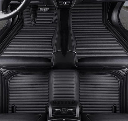 Custome Car Mats Accessories All Weather Floor mats Compatible with Automotive Floor Mats Passenger car mats (Black 3D)
