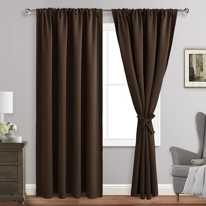 JIUZHEN Blackout Curtains for Bedroom