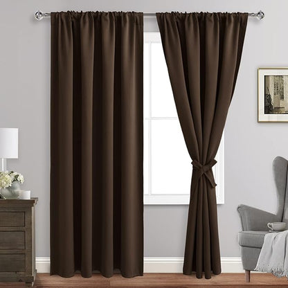 JIUZHEN Blackout Curtains for Bedroom