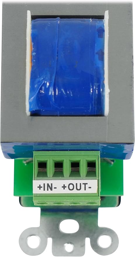 Rockville VOL70200 Black 200W 70V Volume Control Zone Controller, Single Gang