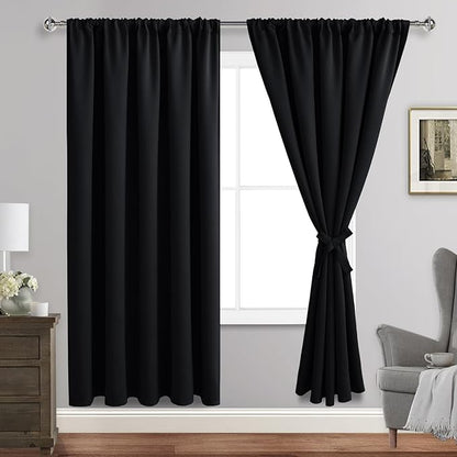 JIUZHEN Blackout Curtains for Bedroom