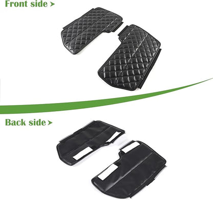 Center Console Armrest Cover Protector Pad Compatible with Toyota Tundra Sequoia 2022-2025 Leather Car Console Armrest Seat Cushion Waterproof Armrest Cushion Lid Interior Accessories (Style D)