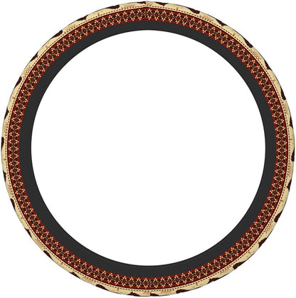 Horses Steering Wheel Cover Women 15 inch Anti-Slip Sweat Absorption Steering Wheel Covers Cute Car Accessories Decor Car SUV Sedan Vans Truck Protector