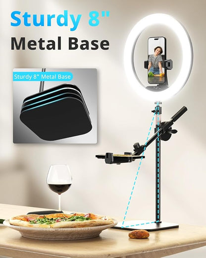 UBeesize 12" Desk Ring Light