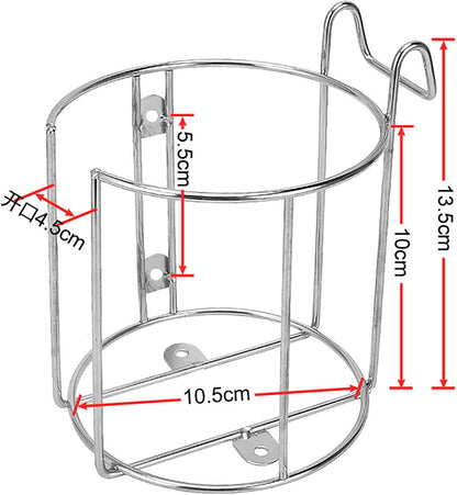 Bed Cup Holder(Diameter: 4.1IN) Drink Holder Water Bottle/Glass Organizer for Wood Dorm Room Bunk Bed Crib, Metal Toddle Bed,Loft Bedside, Headbed, Car,Office Desk Partition