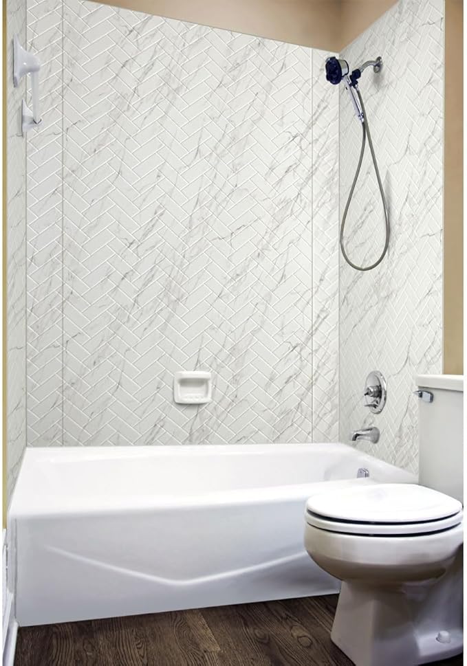 From Plain To Beautiful In Hours 133-640-HERR-KIT Herringbone Tile