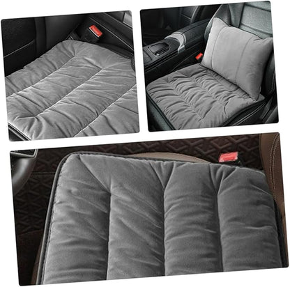 CHILDWEET Soft Plush Travel Car Seat Cushion Lumbar Support for Comfort Antislip Truck Seat Pad