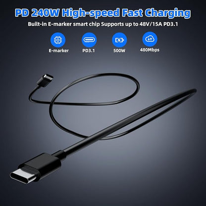 500W Fast Charging 8 Port USB C Charger Block