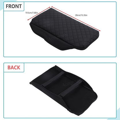 Aunginsy Leather Center Console Protector Cover Compatible with Toyota Crown Signia 2025/Crown 2023-2026, Car Center Console Armrest Seat Box Cover Cushion Lid Pad Waterproof Anti-Scratch Accessories