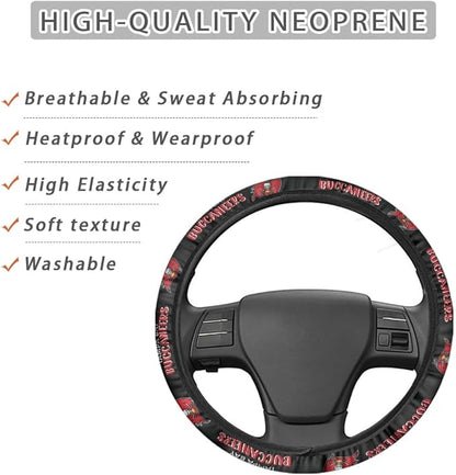 Universal Car Steering Wheel Cover, Automotive Vehicle Accessory (L-FXPT-HD)