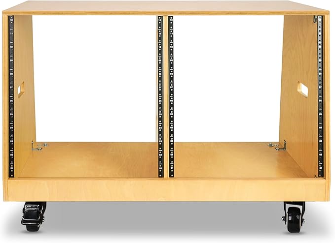 Sound Town DIY 2 x 12U Slanted Studio Rack