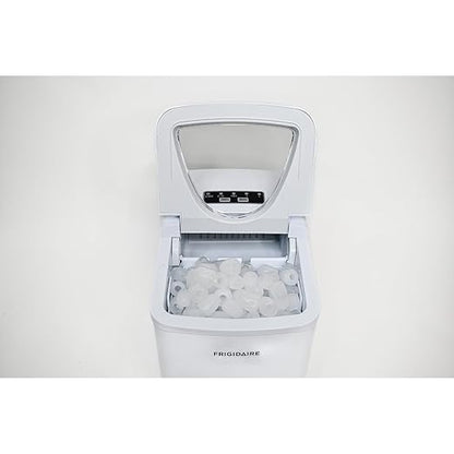 Frigidaire EFIC108 Counter top Portable, 26 lb per Day Compact Ice Maker Machine