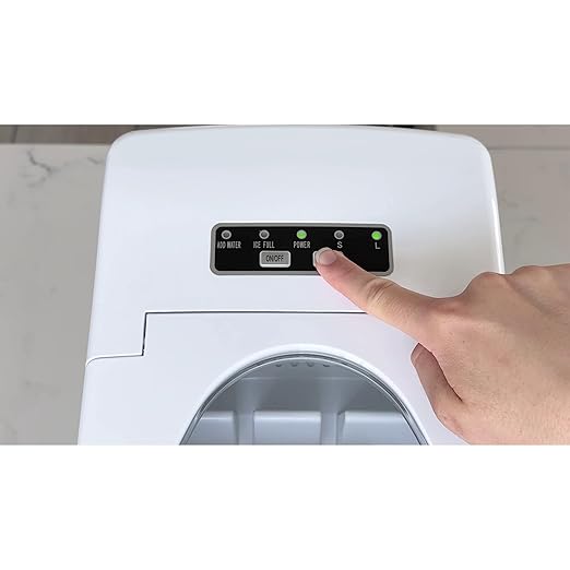 Frigidaire EFIC108 Counter top Portable, 26 lb per Day Compact Ice Maker Machine