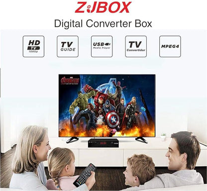 Digital TV Converter Box, ATSC Tv Tuner