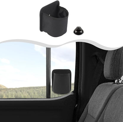Car Rear Window Storage Bag Compatible with 2021 2022 2023 2024 2025 Ford F150 and all vehicles with fixed glass windows, Oxford Cloth Rear Row Window Storage Organizer