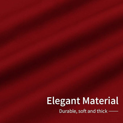 Easy-Going Blackout Curtains for Bedroom, Solid Thermal Insulated Grommet and