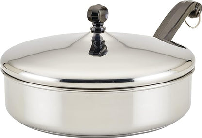 Farberware Classic Stainless Steel Fry Lid, Saute Pan