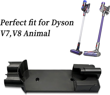 Wall Mount Docking Station for Dyson V7 V8 - Replaces Part 967741-01, Compatible Cord-Free Vacuum Accessories Bracket, Easy Installation