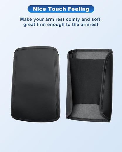 CDEFG Compatible with 2024 Hyundai Santa Cruz Tucson Center Console Cover for 2022-2024 Santa Cruz Accessories Armrest Cover Tucson Middle Console Pad Arm Rest Cushion