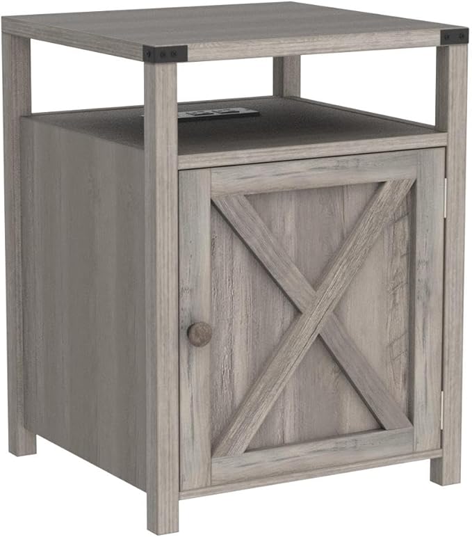 HOSEOKA Farmhouse Nightstand