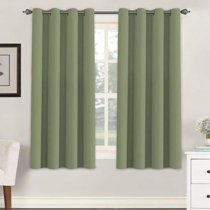 H.VERSAILTEX Window Treatment Blackout Thermal Insulated Room Darkening Solid