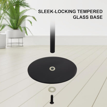New! Hadar- VR Glass Stand Havey Base - HTC Vive Compatible Sensor Stand and Base Station for Vive Sensors or Oculus Rift Constellation (2-Pack), Black