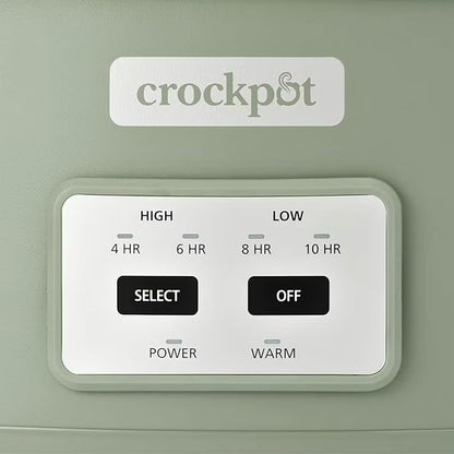 Crock-Pot Locking Lid 6qt Cook and Carry Programmable Slow Cooker Moonshine