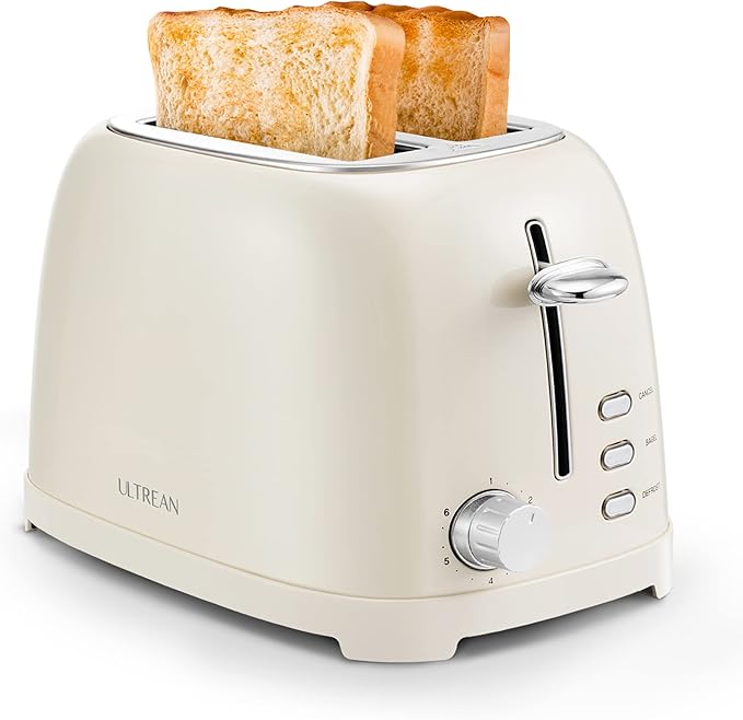 Ultrean Toaster 2 Slice with Extra-Wide Slot