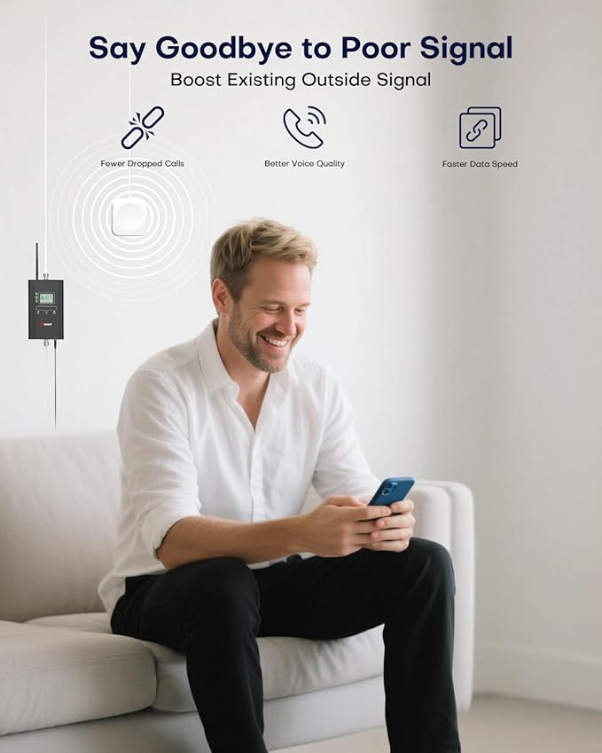 Hiboost Cell Phone Signal Booster