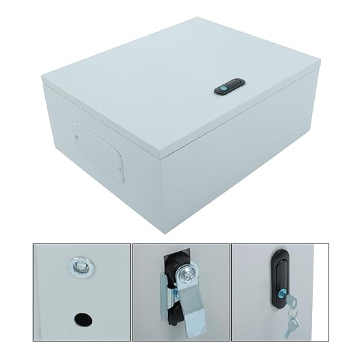 NEMA 4X Steel Electrical Box, Keeps Out Rain and Contaminants